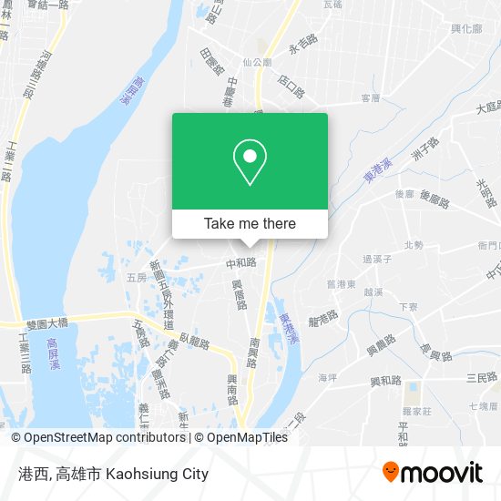 港西地圖