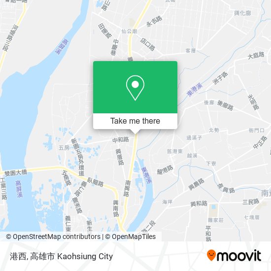 港西 map
