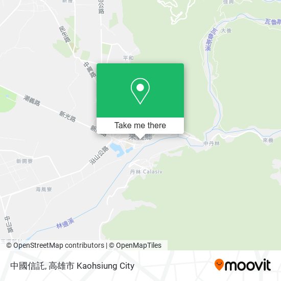 中國信託 map