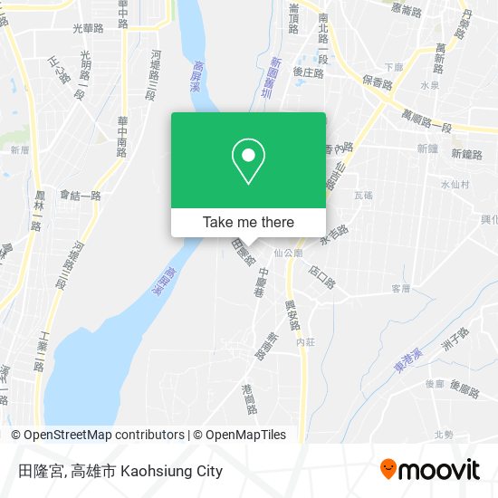 田隆宮 map