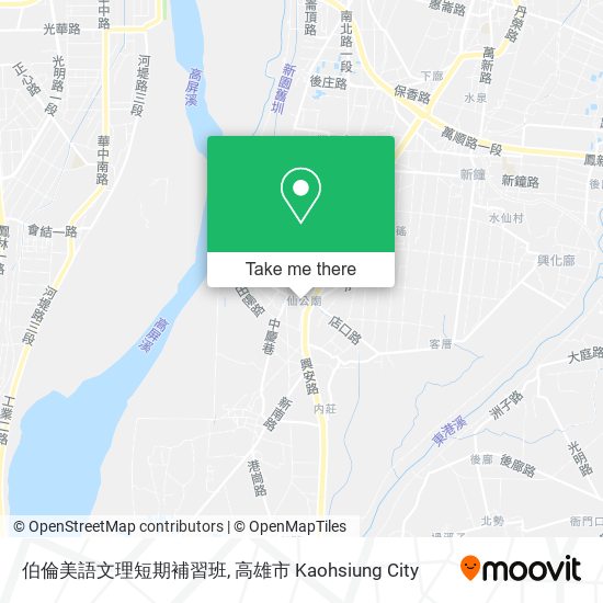 伯倫美語文理短期補習班 map