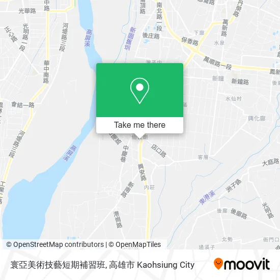 寰亞美術技藝短期補習班地圖