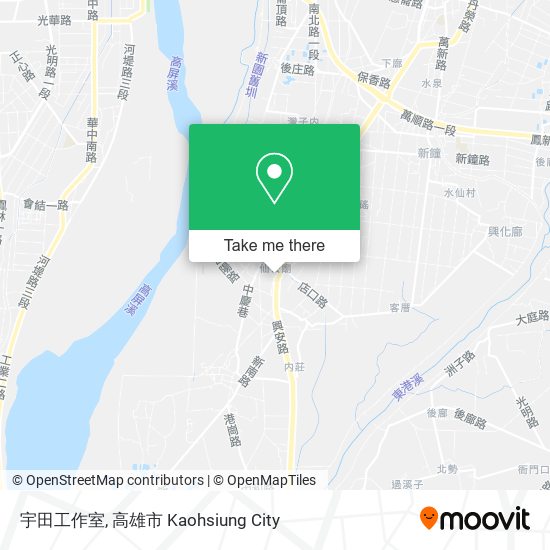 宇田工作室 map