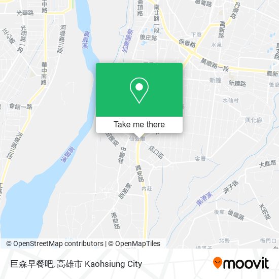 巨森早餐吧 map
