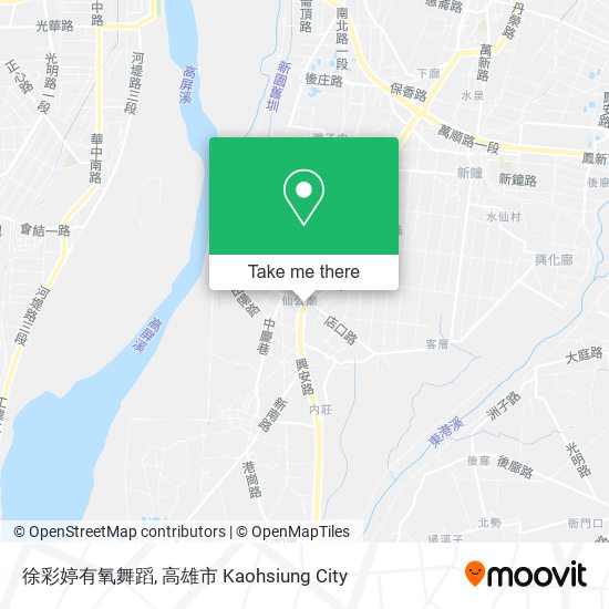 徐彩婷有氧舞蹈 map