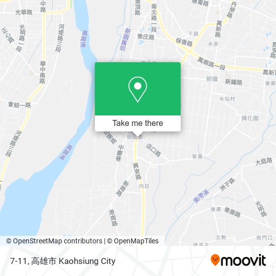 7-11 map