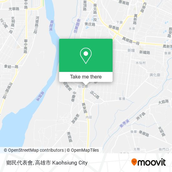 鄉民代表會 map