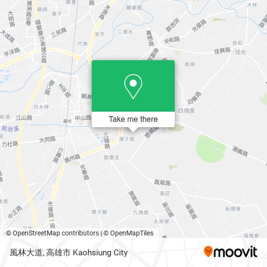 風林大道地圖