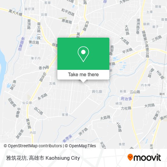 雅筑花坊 map