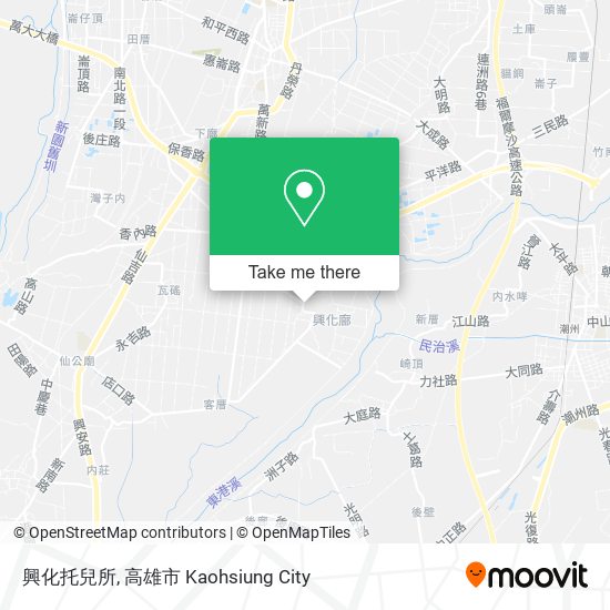 興化托兒所地圖