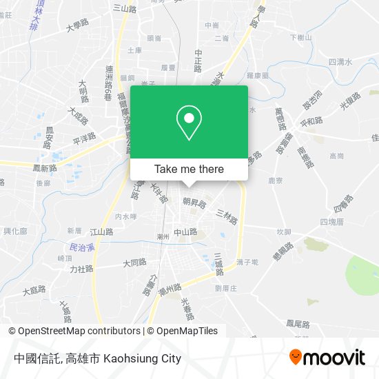 中國信託 map