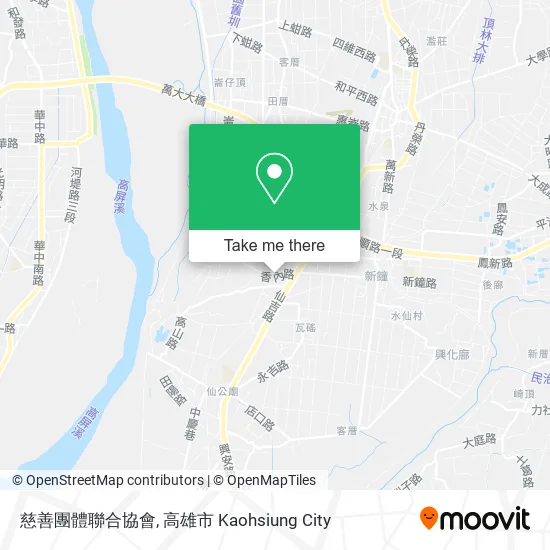 慈善團體聯合協會 map