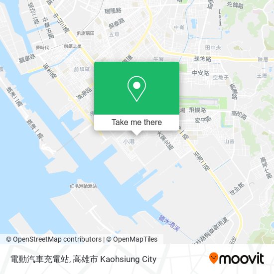 電動汽車充電站 map