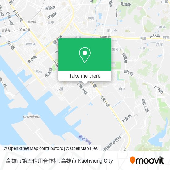 高雄市第五信用合作社地圖