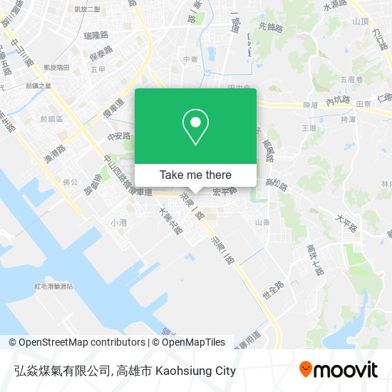 弘焱煤氣有限公司地圖