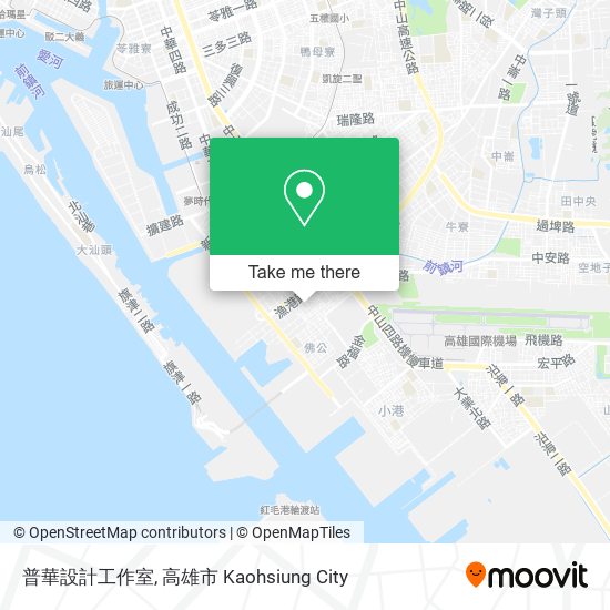普華設計工作室地圖