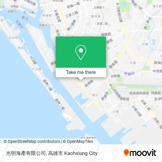 光明海產有限公司 map