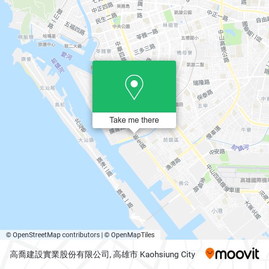 高喬建設實業股份有限公司 map