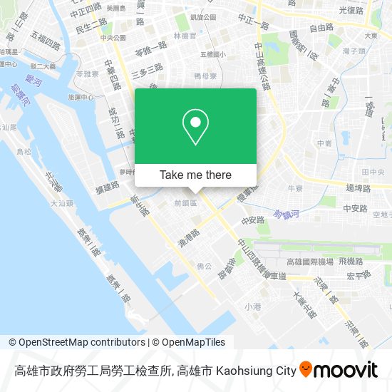 高雄市政府勞工局勞工檢查所 map