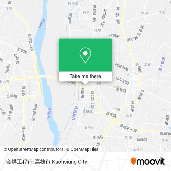金烘工程行地圖
