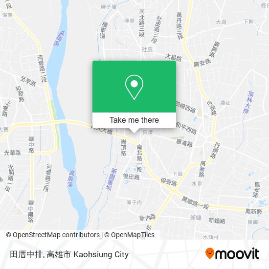 田厝中排 map
