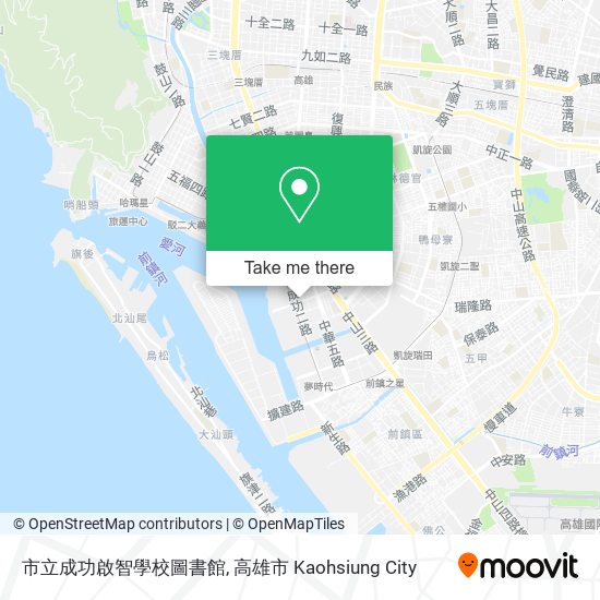 市立成功啟智學校圖書館 map