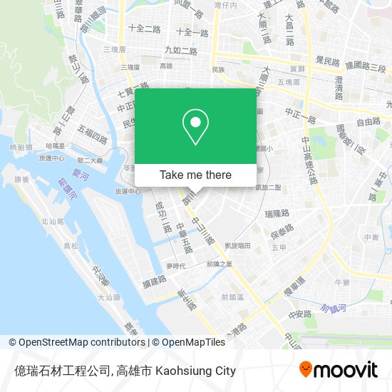 億瑞石材工程公司地圖