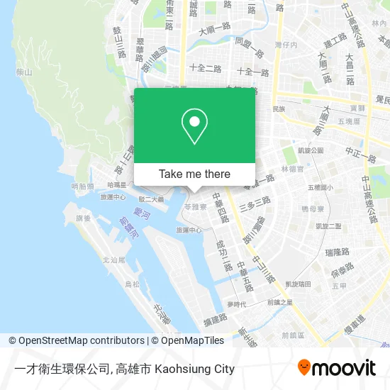 一才衛生環保公司 map