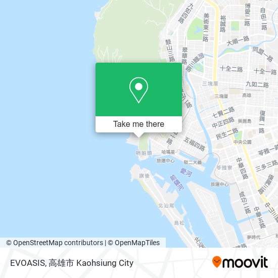 EVOASIS地圖