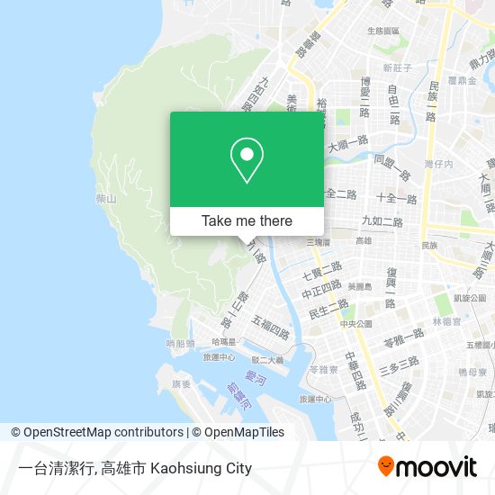 一台清潔行 map