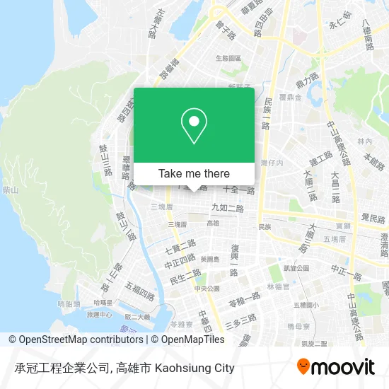 承冠工程企業公司 map