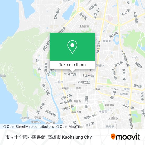 市立十全國小圖書館 map