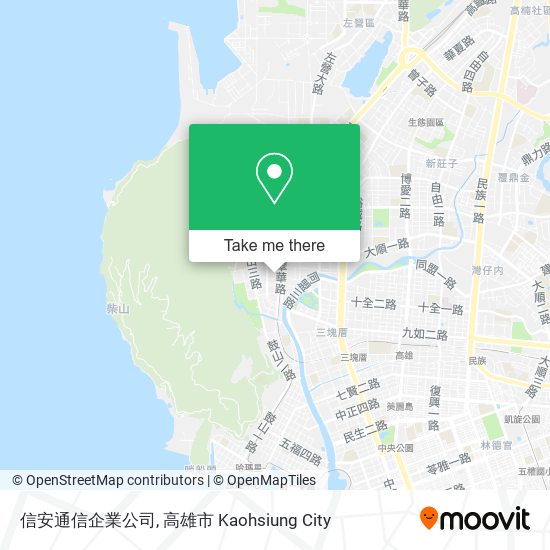 信安通信企業公司 map
