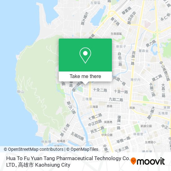 Hua To Fu Yuan Tang Pharmaceutical Technology Co. LTD.地圖