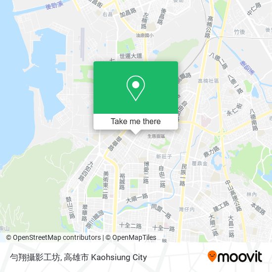 勻翔攝影工坊地圖