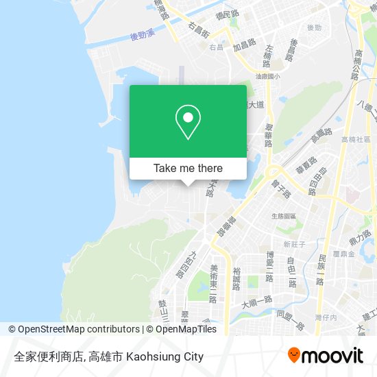 全家便利商店 map