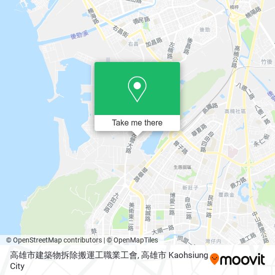 高雄市建築物拆除搬運工職業工會 map