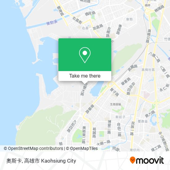 奧斯卡 map