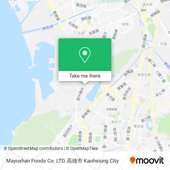 Mayushan Foods Co. LTD map