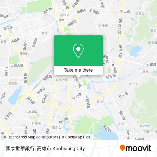 國泰世華銀行 map