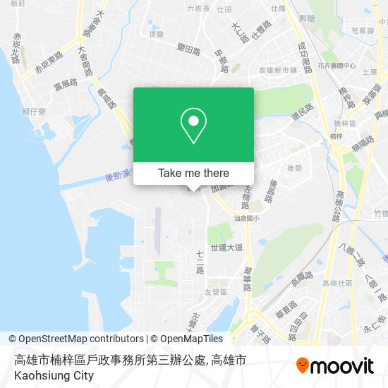 高雄市楠梓區戶政事務所第三辦公處地圖