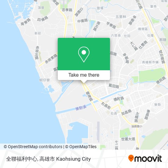 全聯福利中心 map