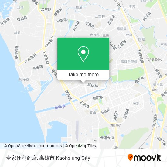 全家便利商店 map