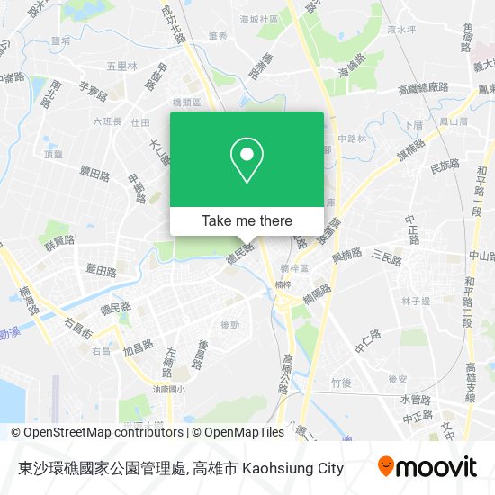 東沙環礁國家公園管理處地圖