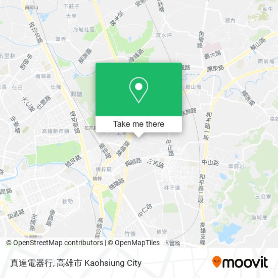 真達電器行地圖