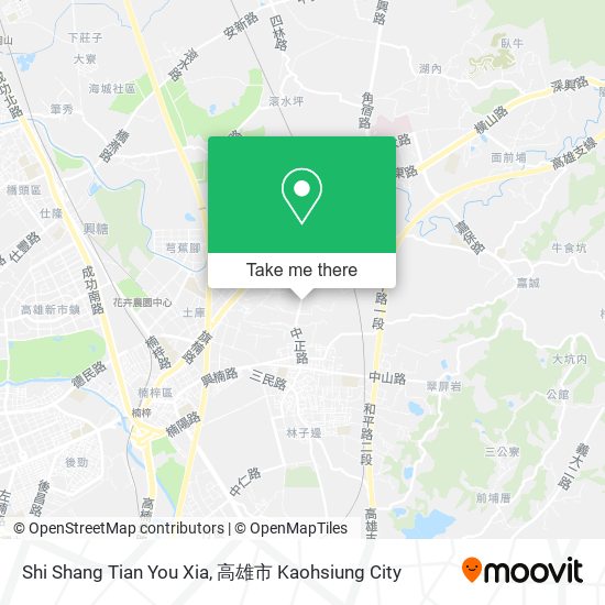 Shi Shang Tian You Xia map