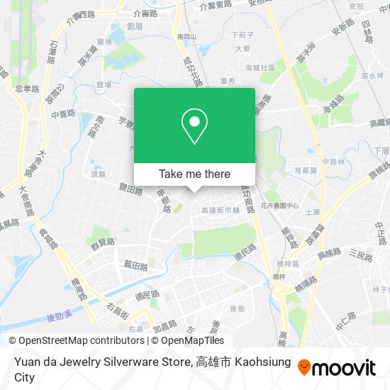 Yuan da Jewelry Silverware Store map