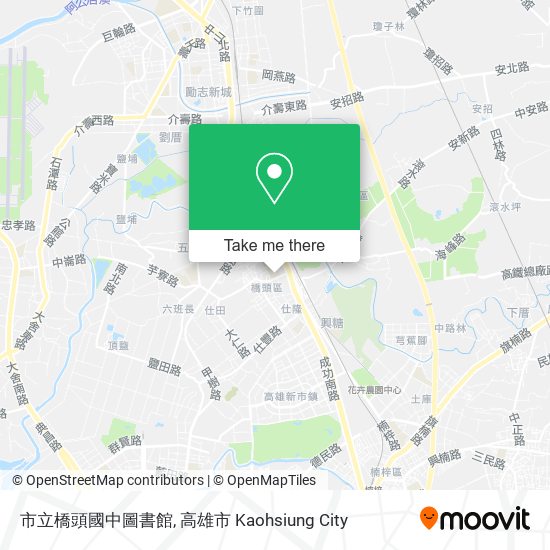 市立橋頭國中圖書館 map