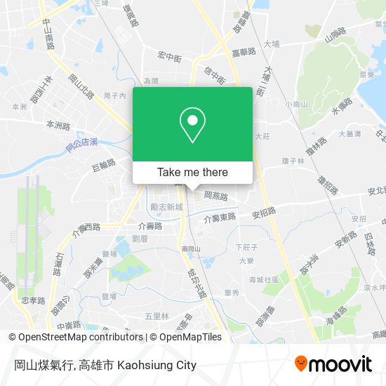 岡山煤氣行 map