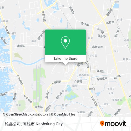維鑫公司 map